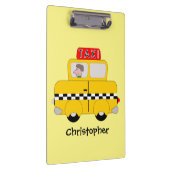 Yellow Taxi Klembord (Rechts)