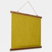Yellow textured surface with  swirling pattern hangend wandkleed (Gebogen)