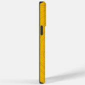 Yellow Topo 01 Case-Mate iPhone Case (Achterkant / Rechts)