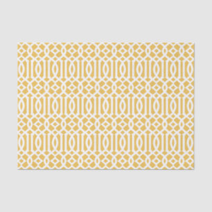 Yellow Trellis   Weefselpapier Tissuepapier