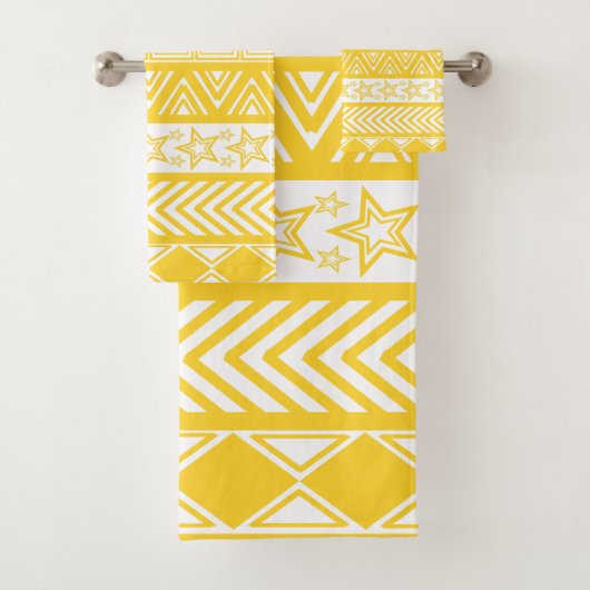 Yellow Tribal Design (En situation)