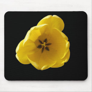 Yellow Tulip Mousepad Muismat