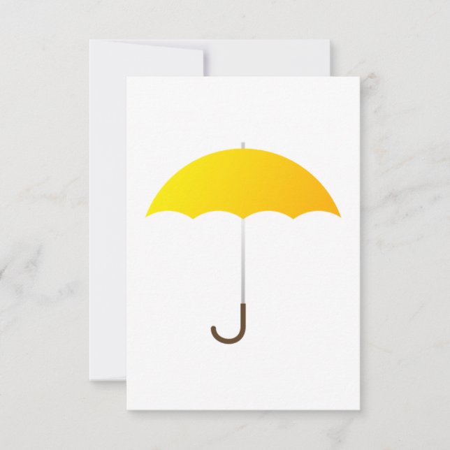 Yellow Umbrella (Voorkant)