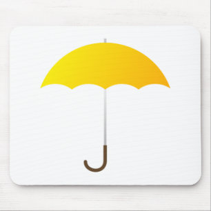 Yellow Umbrella Muismat