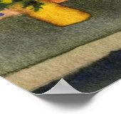 Yellow Vase Art Print (Hoek)