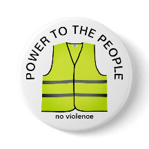 yellow vest protest button
