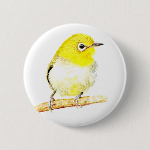 Yellow Viero Ronde Button 5,7 Cm