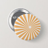 Yellow Vortex Pin Badge Ronde Button 5,7 Cm (Voorkant /achterkant)