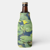 Yellow Water Lily Bottle Cooler (Fles Voorkant)