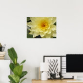 Yellow Water Lily Poster (Thuiskantoor)