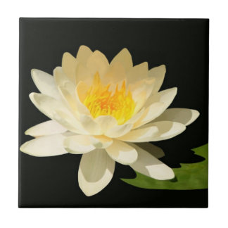 Yellow Waterlily Tile Tegeltje