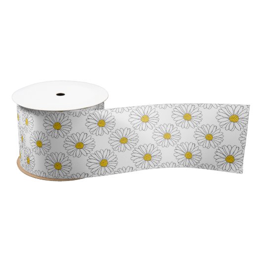 Yellow White Daisy Pattern Lint (Spoel)