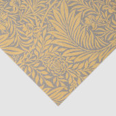 YELLOW William Morris FERN PATTERN Tissue Paper Tissuepapier (Detail)