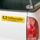 Yellowcake bumpersticker (Op Truck)