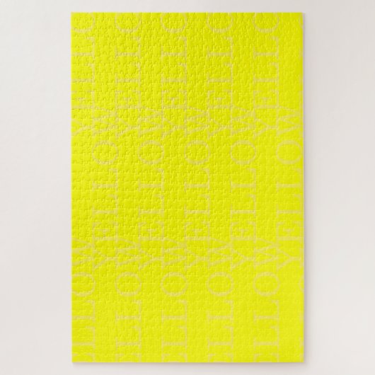 yellows puzzel legpuzzel (Verticaal)