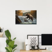 Yellowstone Beer Poster Art (Thuiskantoor)