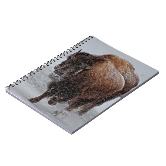 Yellowstone Bison Notitieboek (Linkerzijde)