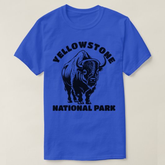 Yellowstone Bison T-shirt (Design voorkant)