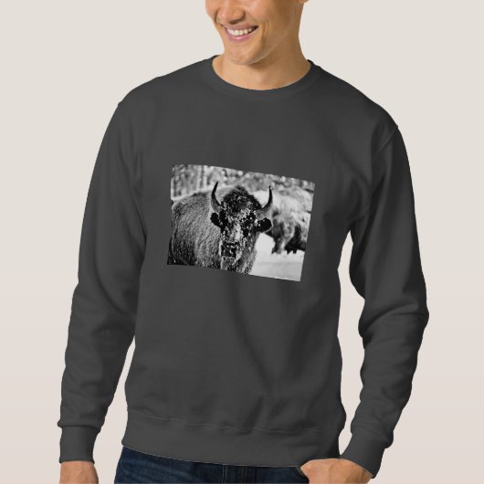 Yellowstone Bison Trui (Voorkant)