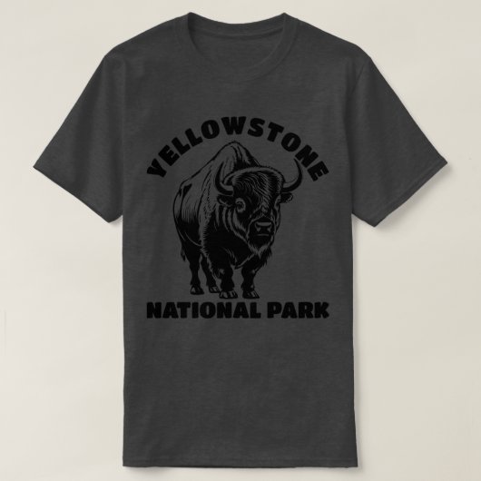 Yellowstone Bison TShirt (Design devant)