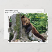 Yellowstone Brown Beer Briefkaart (Voorkant / Achterkant)