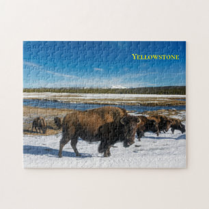 Yellowstone Buffalo Game Puzzle Legpuzzel