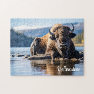 Yellowstone Buffalo Jigsaw Puzzel