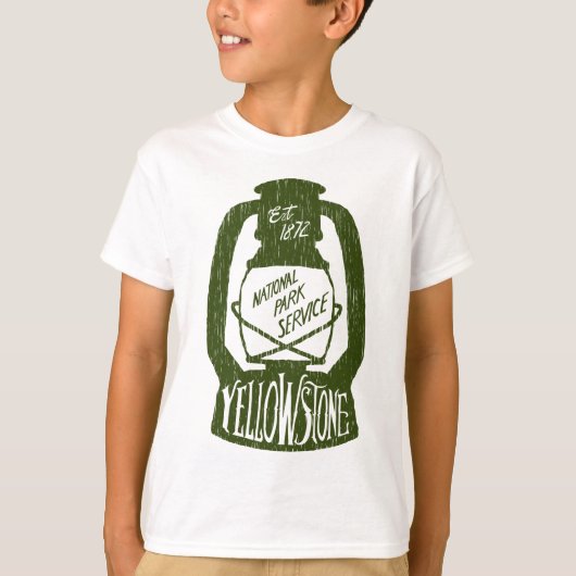 Yellowstone Camping T-shirt (Voorkant)