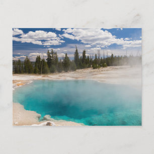 Yellowstone - Carte postale de la piscine noire
