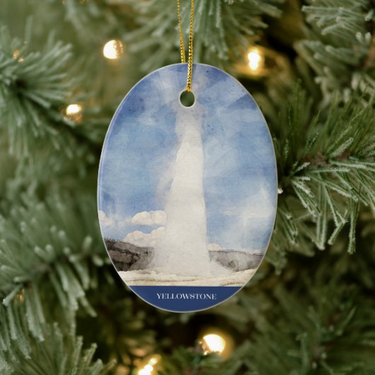 Yellowstone Christmas Tree Ornament (Boom)