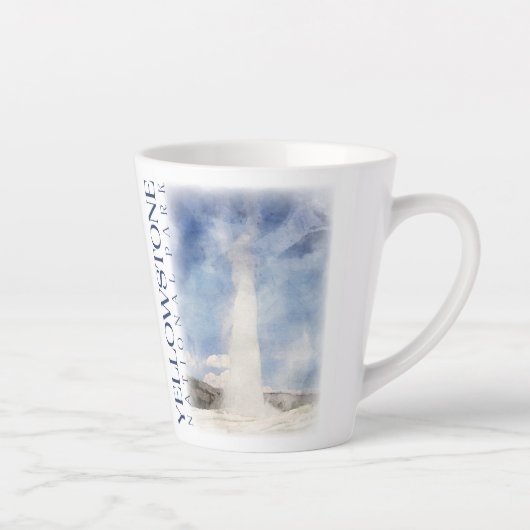 Yellowstone Coffee Cup, Vieux Mug Fidèle (Droite)