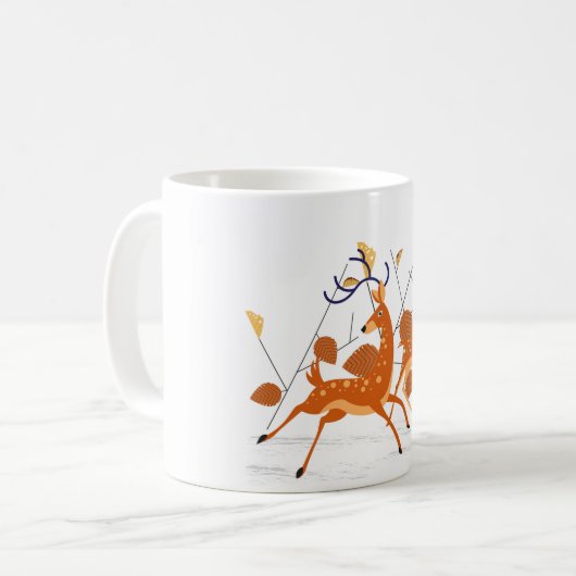 Yellowstone Deer Deer Mug (Devant gauche)