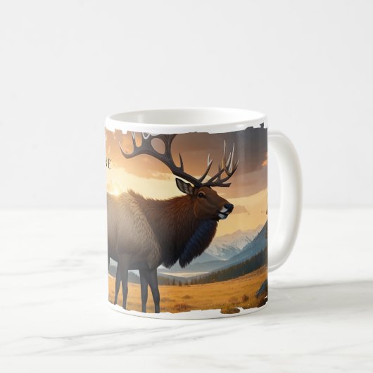 Yellowstone Elk Mok (Voorkant rechts)