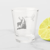 Yellowstone Elk Shot Glas (Achterkant)