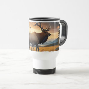 Yellowstone Elk Travel Mug Reisbeker