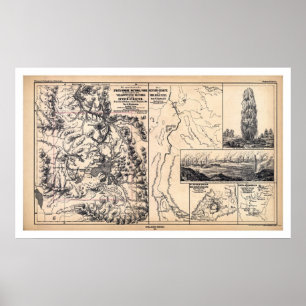 Yellowstone En Allemand Poster 1871