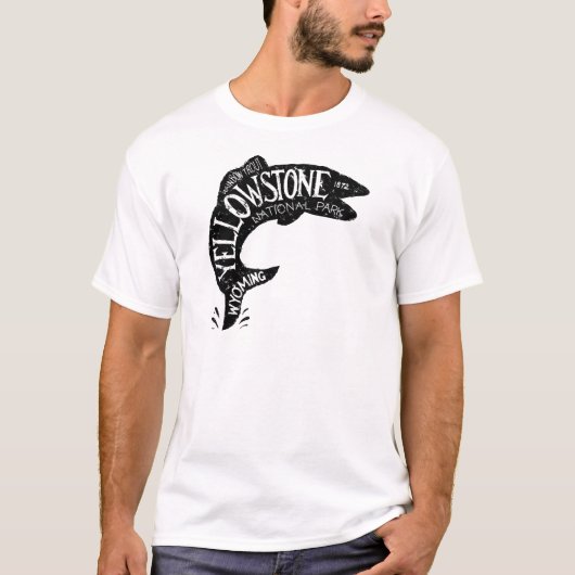Yellowstone Gevist T-shirt (Voorkant)