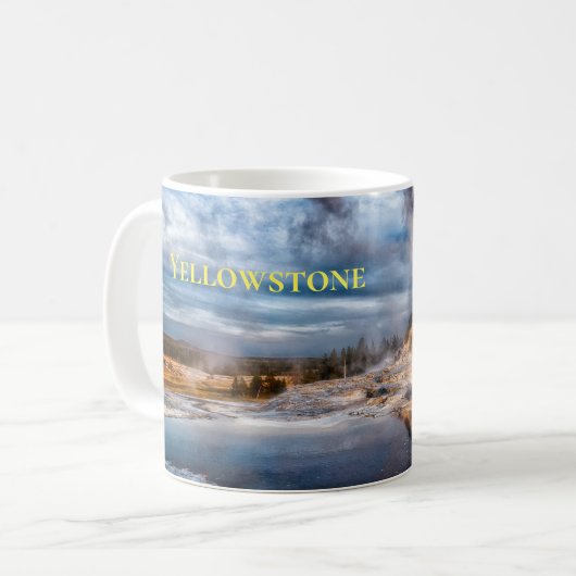 Yellowstone Geyser Mug (Devant gauche)