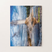 Yellowstone Geyser Spel Puzzel (Verticaal)