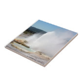 Yellowstone Geyser Tegeltje (Zijkant)