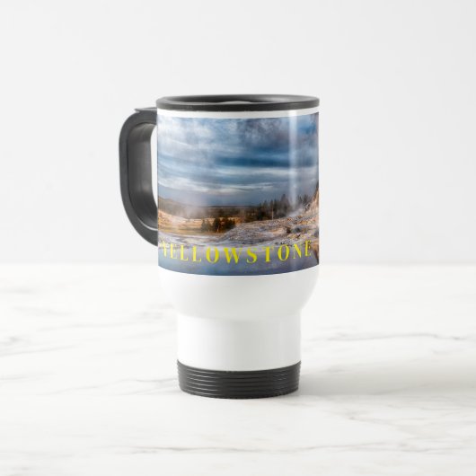 Yellowstone Geyser Travel Mug (Devant gauche)