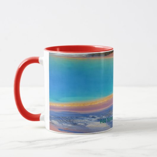 Yellowstone Grand Prismatic Hot Spring - Aanpassen Mok (Links)