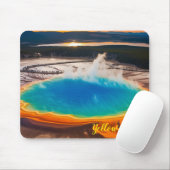 Yellowstone Grand Prismatische Muismat (Met muis)