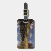 Yellowstone Grand Teton Reflections Bagagelabel (Voorkant verticaal)
