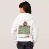 Yellowstone Grappige kinderen bizon buffel (Achterkant volledig)