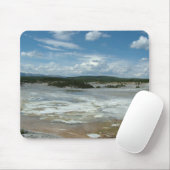 Yellowstone heet land, geiser muismat (Met muis)