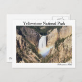 Yellowstone - het Lagere briefkaart van Herfsten (Voorkant / Achterkant)