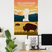 Yellowstone I Poster (Thuiskantoor)