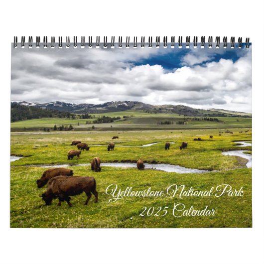 Yellowstone-kalender Kalender (Hoes)