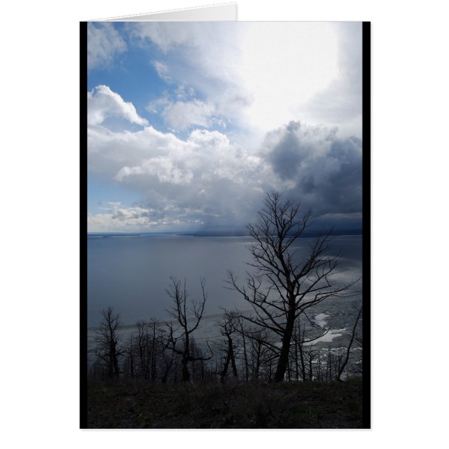 Yellowstone Lake Sunset (Voorkant)